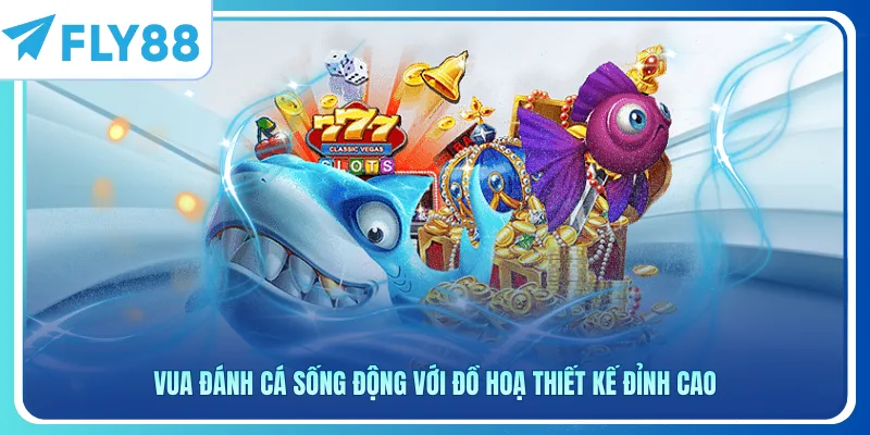 Vua Đánh Cá Sống Động Với Đồ Hoạ Thiết Kế Đỉnh Cao